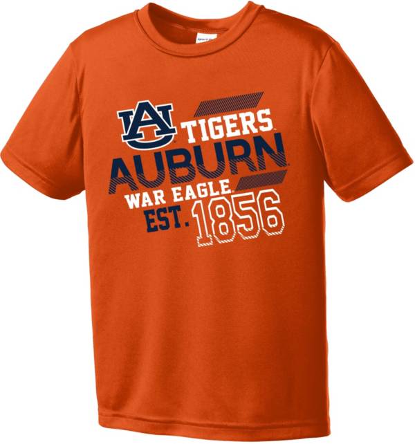 Image One Youth Auburn Tigers Orange Offsides Competitor T-Shirt