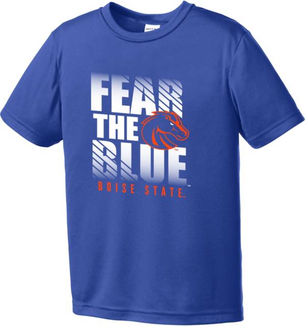 Image One Youth Boise State Broncos Blue Fear Competitor T-Shirt