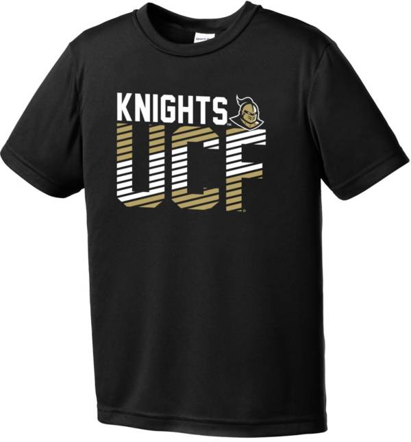 Image One Youth UCF Knights Black Diagonal Competitor T-Shirt