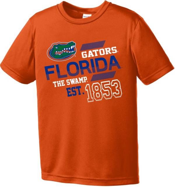 Image One Youth Florida Gators Orange Offsides Competitor T-Shirt