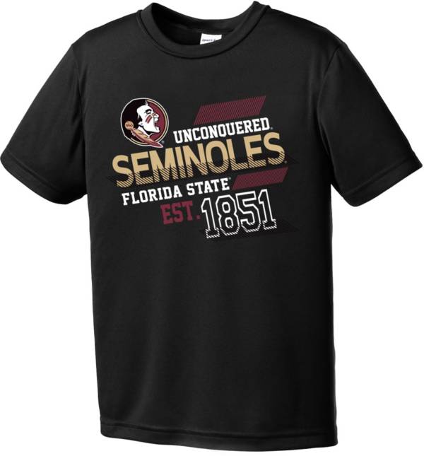 Image One Youth Florida State Seminoles Black Offsides Competitor T-Shirt