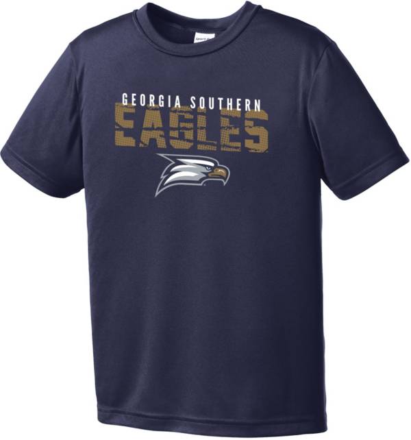 Image One Youth Georgia Southern Eagles Navy Destroyed Competitor T-Shirt product image