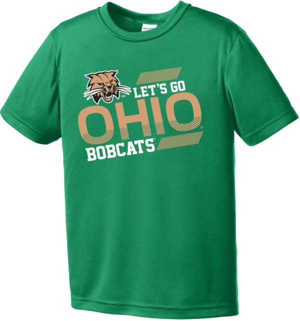 Image One Youth Ohio Bobcats Green Offsides Competitor T-Shirt