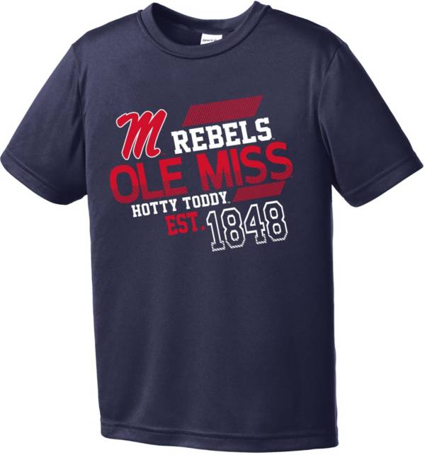 Image One Youth Ole Miss Rebels Blue Offsides Competitor T-Shirt product image