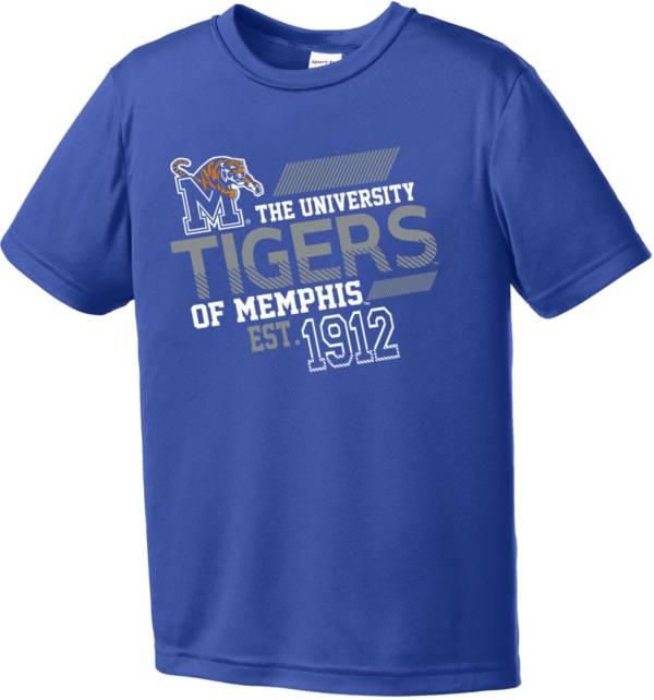 Image One Youth Memphis Tigers Blue Offsides Competitor T-Shirt