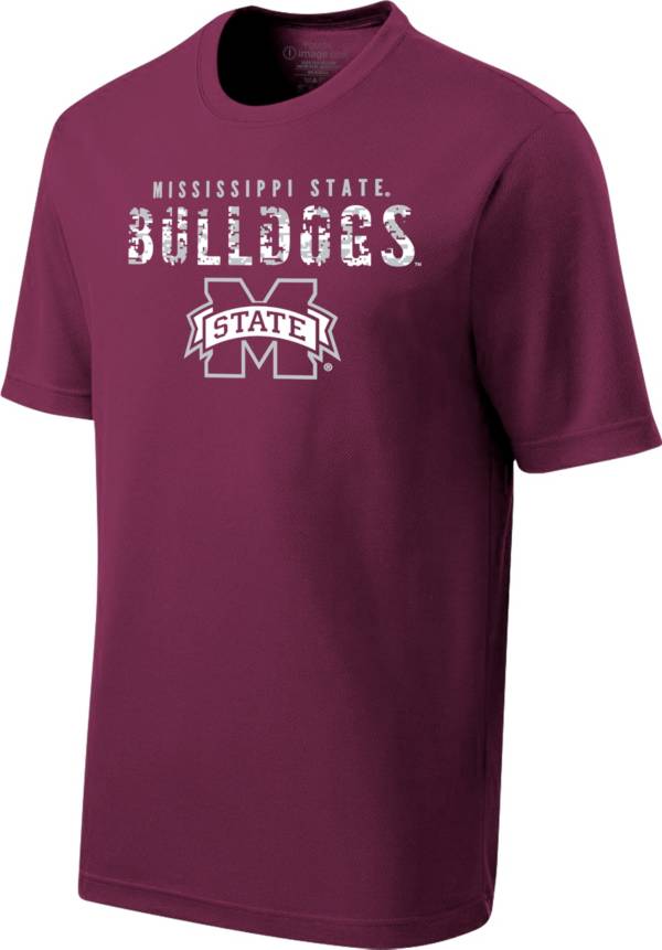 Image One Youth Mississippi State Bulldogs Maroon Digital Camo Competitor T-Shirt