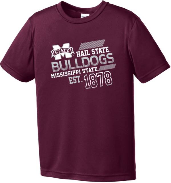 Image One Youth Mississippi State Bulldogs Maroon Offsides Competitor T-Shirt