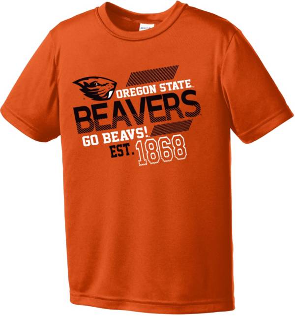 Image One Youth Oregon State Beavers Orange Offsides Competitor T-Shirt