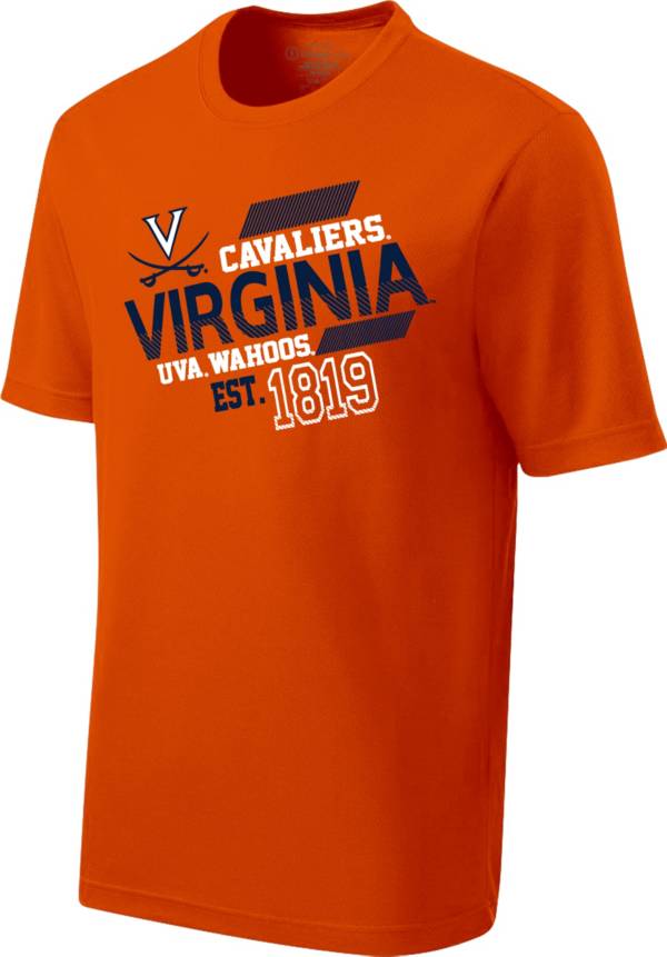 Image One Youth Virginia Cavaliers Orange Offsides Competitor T-Shirt