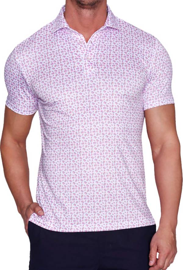 Tailorbyrd Men's Citrus Print Performance Polo product image