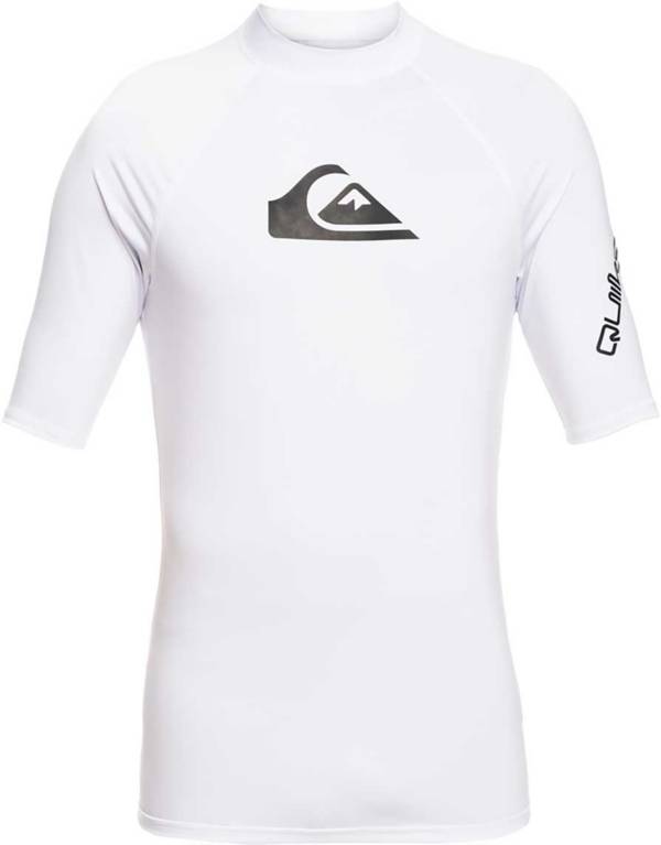 Quiksilver Boys' All Time Short Sleeve UPF 50 Rashguard