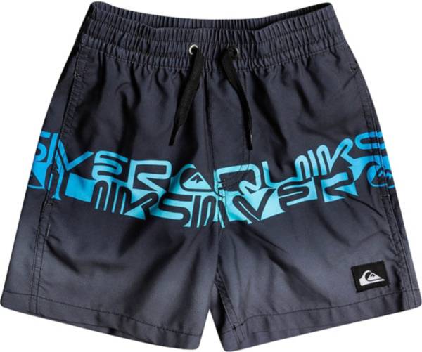 Quiksilver Boys' Wordblock 12” Volley Swim Trunks