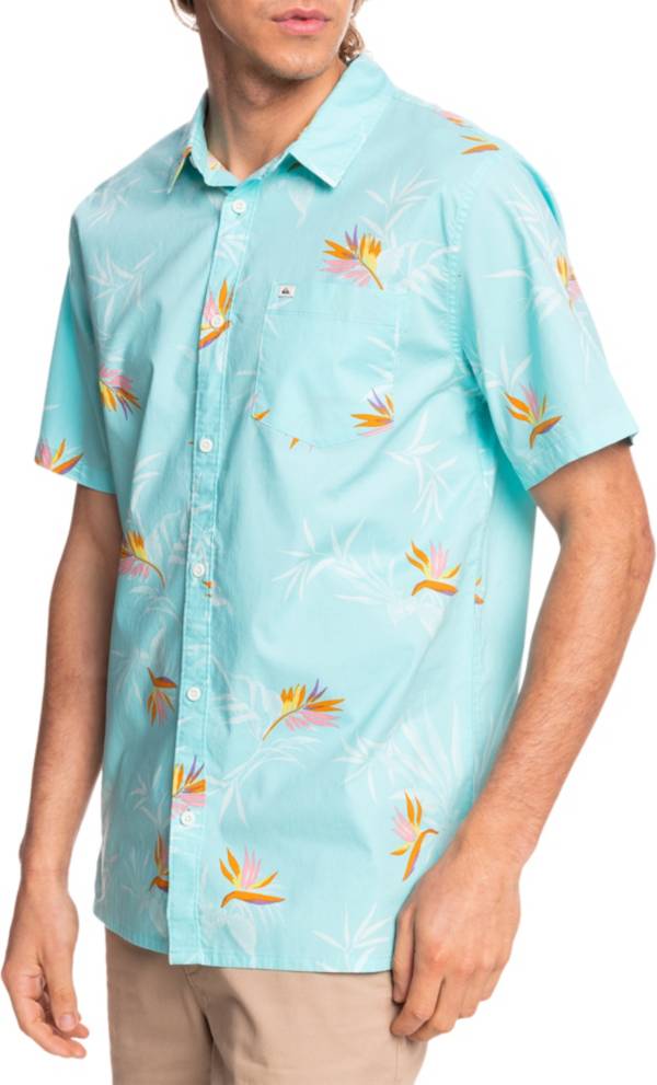 Quiksilver Men's Offline Stretch Woven Short Sleeve T-Shirt