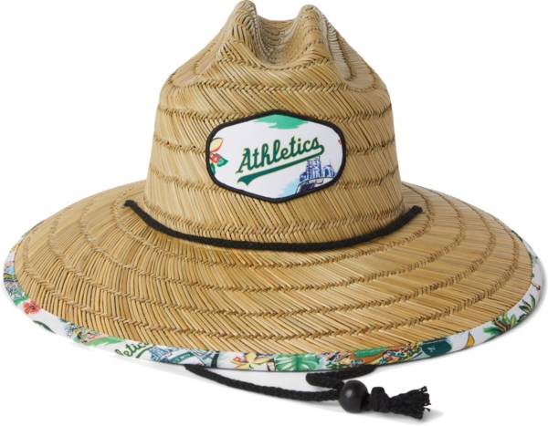 Reyn Spooner Men's Oakland Athletics Scenic Straw Hat