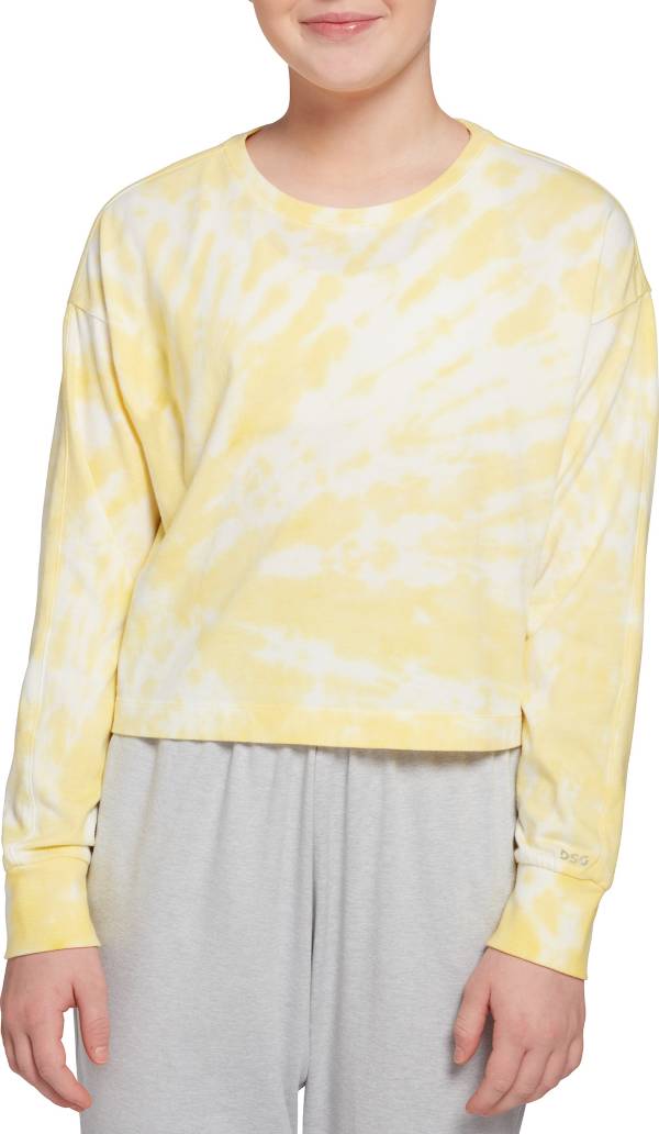 DSG Girls' Long Sleeve Tie Dye T-Shirt