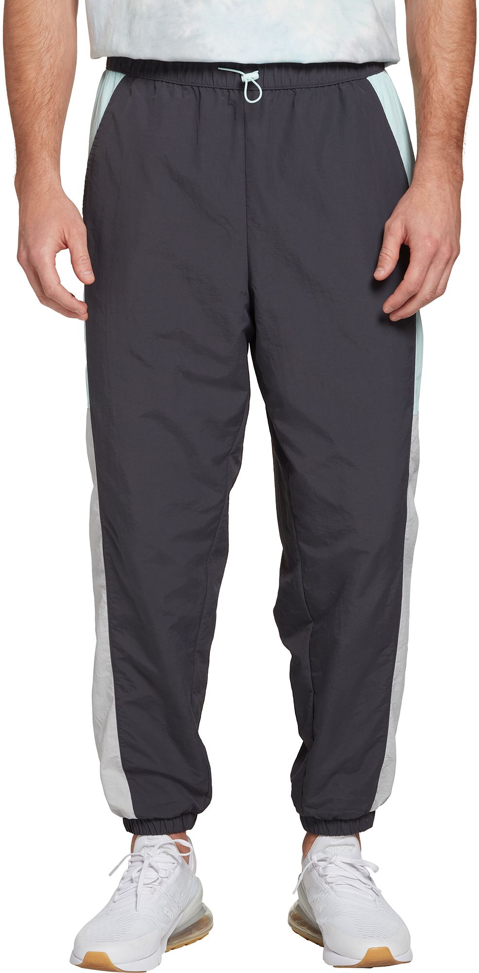 mens nylon jogger pants