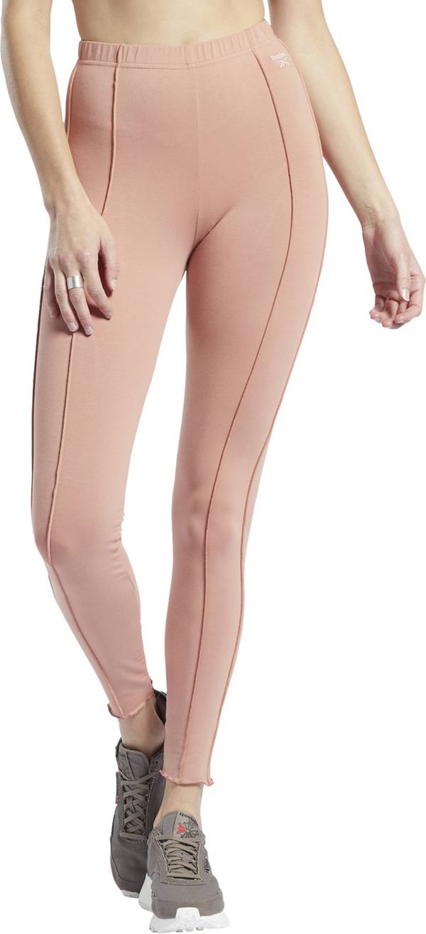 Reebok Women's Classics Lettuce Edge Seam Leggings