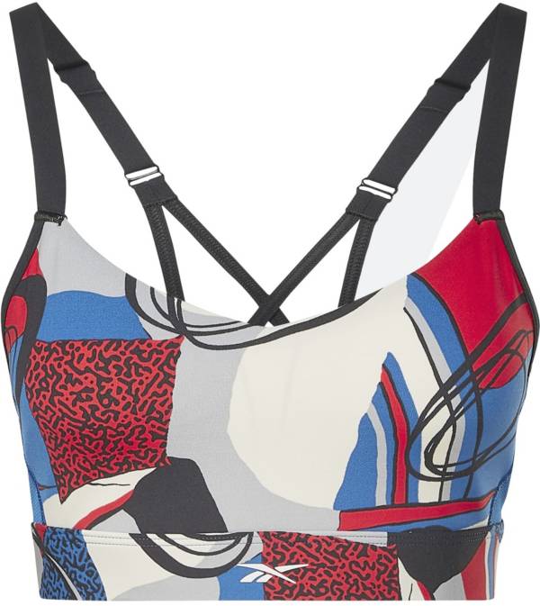 Reebok Women's Lux Perform Graphic Strappy Sports Bra product image