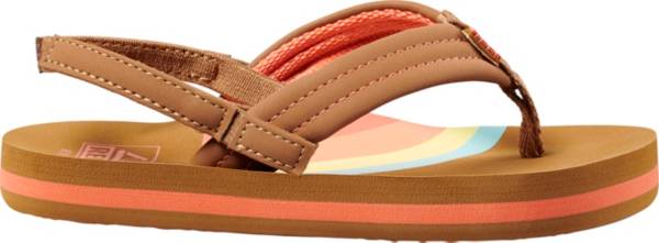 Reef Kids' Little Ahi Rainbow Sandals