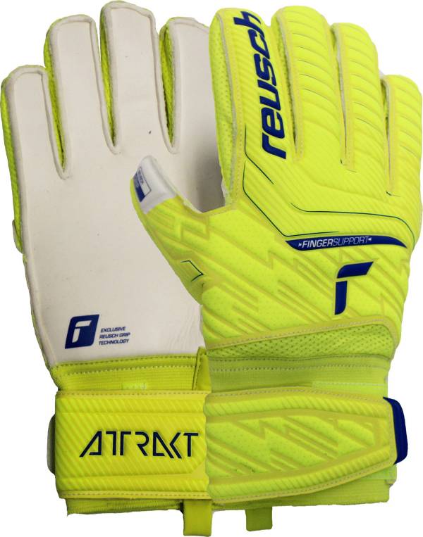 Reusch Attrakt Grip Finger Support Soccer Goalkeeper Gloves product image