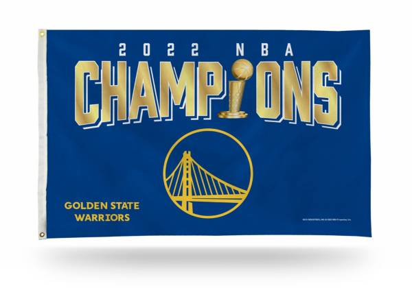 Rico 2022 NBA Champions Golden State Warriors 3' X 5' Banner Flag