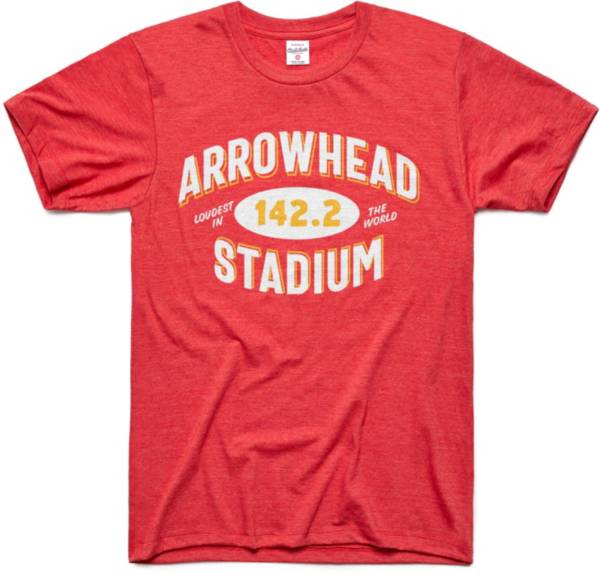 Charlie Hustle Kansas City Arrowhead  Red T-Shirt product image