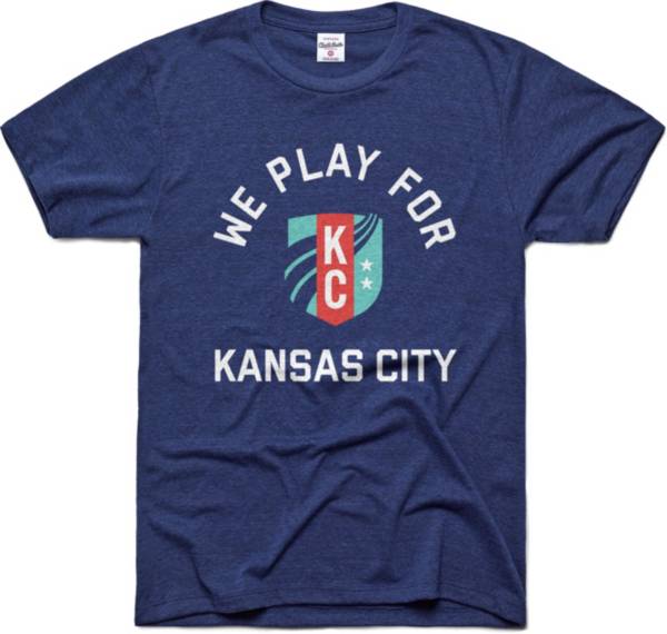 Charlie Hustle KC Play For Navy T-Shirt