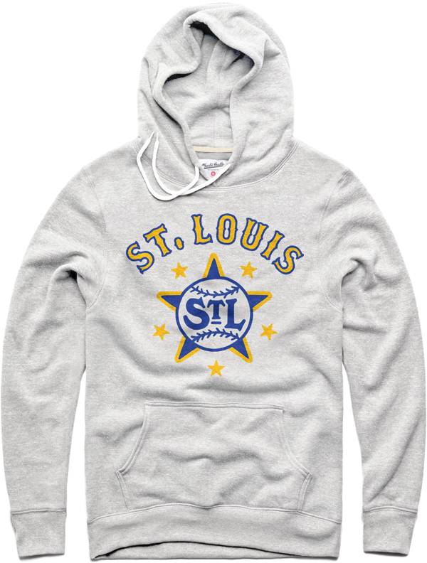 Charlie Hustle Negro League Baseball St. Louis Stars Grey Museum Hoodie