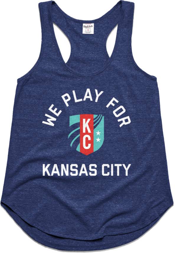 Charlie Hustle Women's KC Navy Racerback Tank Top