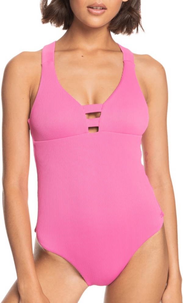 Roxy Women's Love Rib Asia One Piece Swimsuit