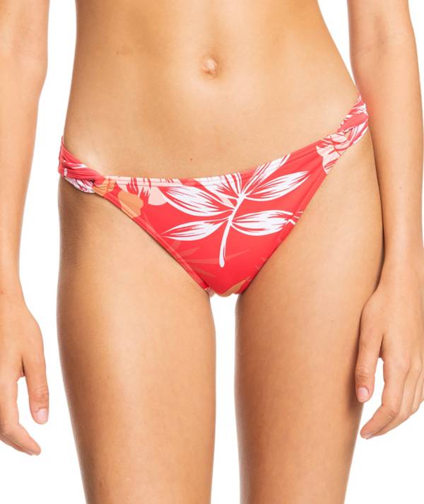 Roxy Women's Seaside Tropics Moderate Bikini Bottoms
