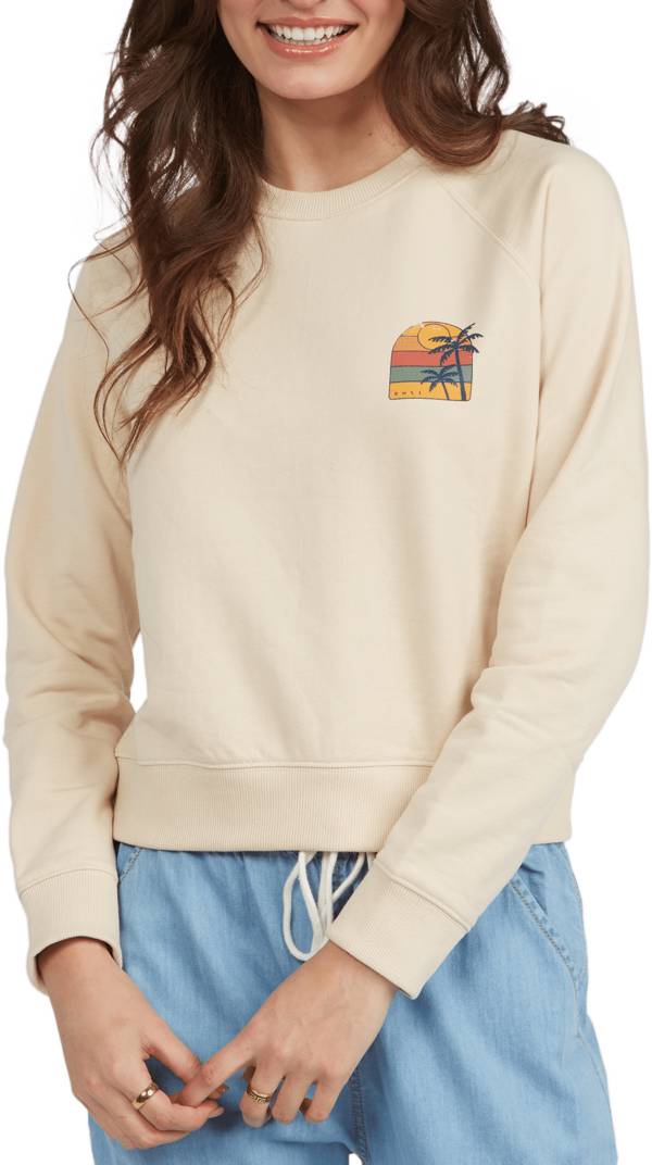 Roxy Women's Easy Morning Crew Sweatshirt