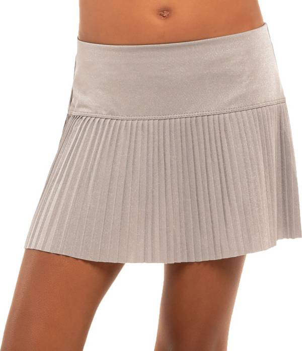 Lucky In Love Girls' Spark Pleated 11" Tennis Skirt