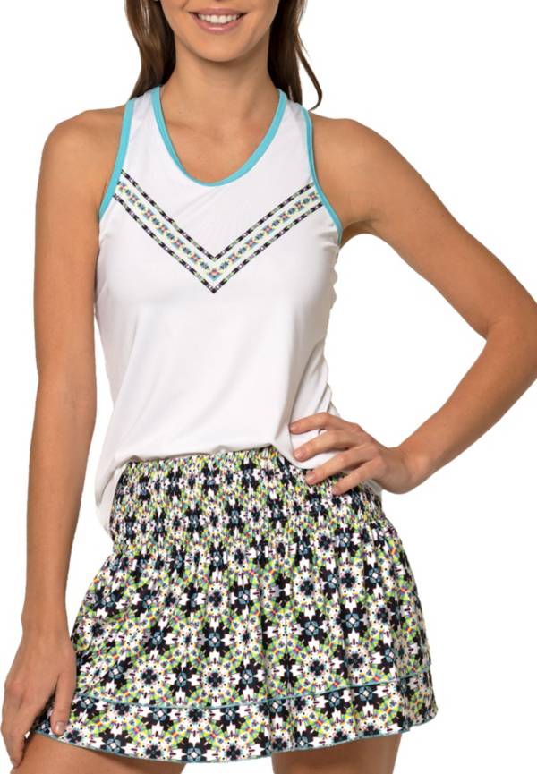 Lucky In Love Women's Dazzling Tennis Tank Top