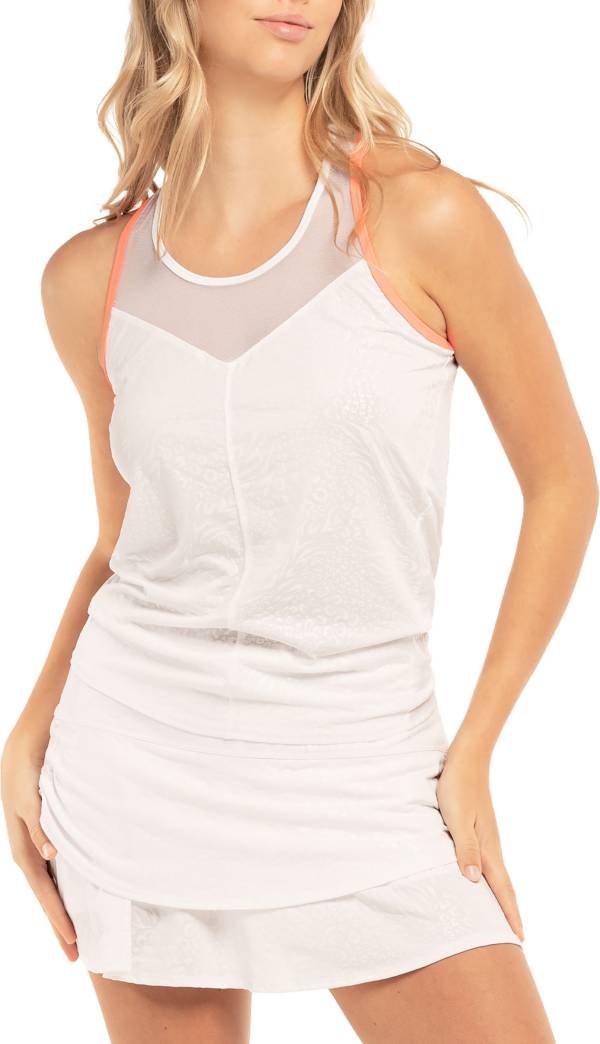 Lucky In Love Women's Wet and Wild Tennis Tank Top