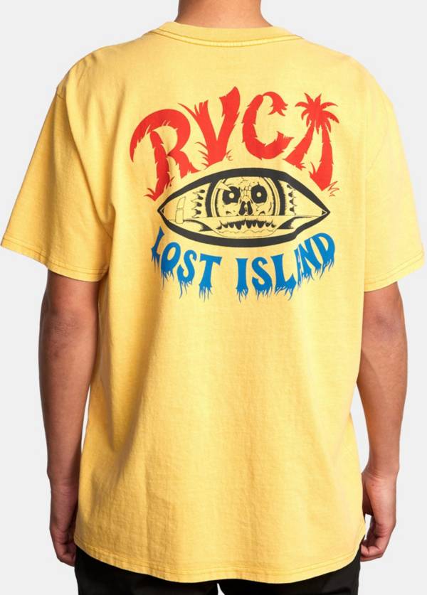 RVCA Men's Lost Island Short Sleeve T-Shirt