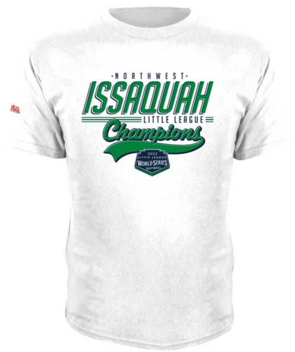 Stitches Men's 2022 Little League Softball World Series White Issaquah Northwest Champs T-Shirt product image