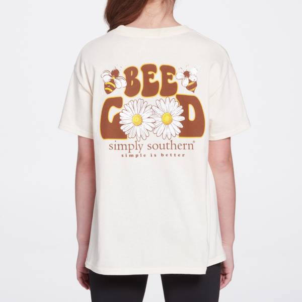 Simply Southern Youth Bee Good Short Sleeve Tee shirt