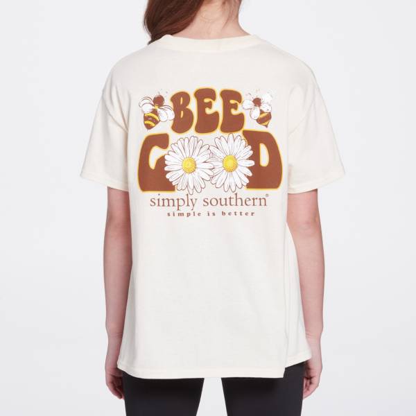 Simply Southern Youth Bee Good Short Sleeve Tee shirt product image
