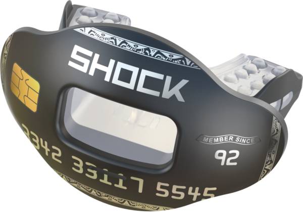 Shock Doctor Chrome Black Card Max Airflow Mouthguard