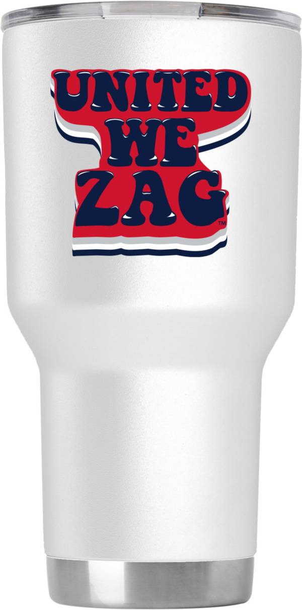 Gametime SideKicks Gonzaga Bulldogs United We Zag 30 oz. Stainless Steel Tumbler