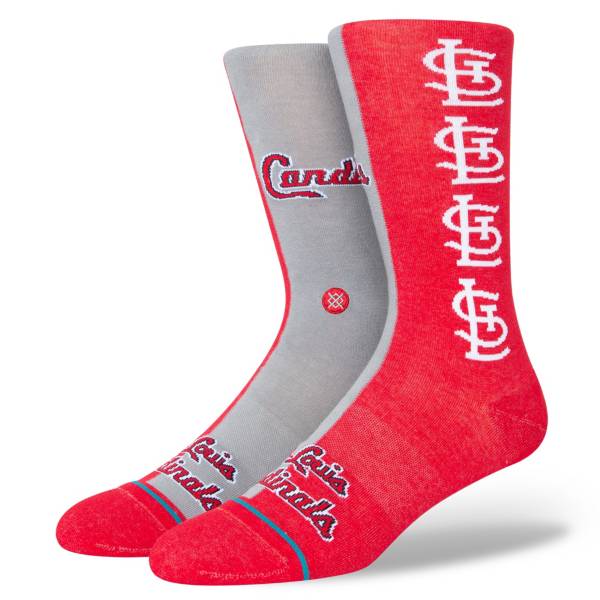 Stance St. Louis Cardinals Split Crew Socks