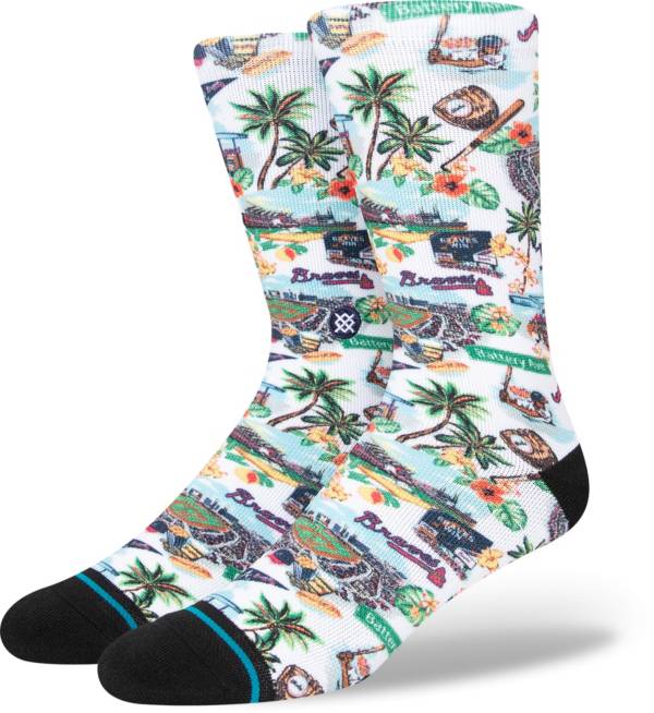 Stance x Reyn Spooner Atlanta Braves Crew Socks