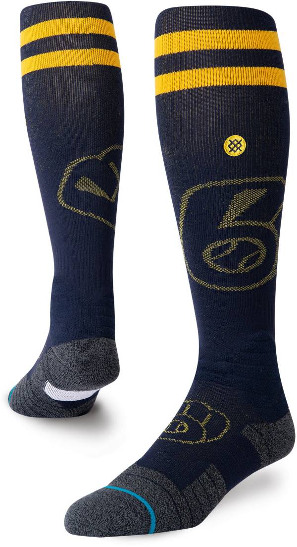 Stance Milwaukee Brewers Diamond Pro Baseball Socks