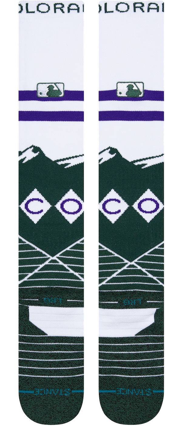 Stance Colorado Rockies 2022 City Connect Over the Calf Socks