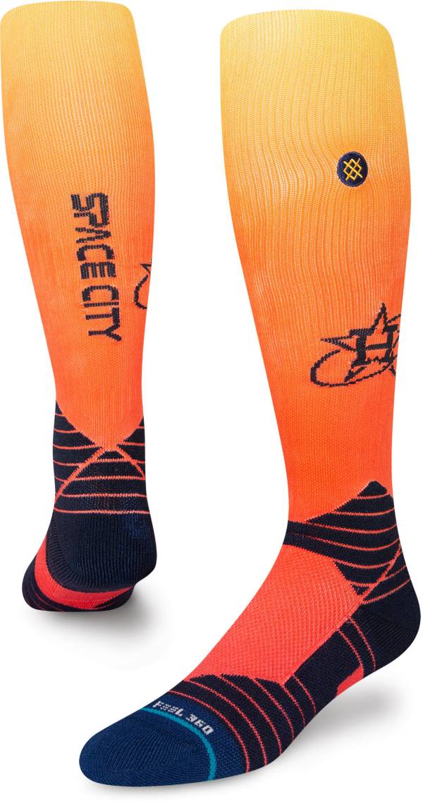 Stance Houston Astros 2022 City Connect On Field Over the Calf Socks