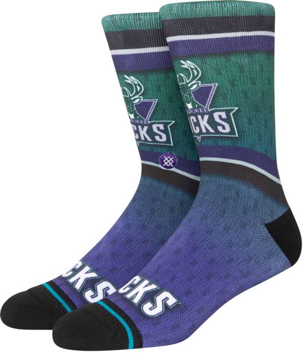 Stance Adult Milwaukee Bucks Fader Socks