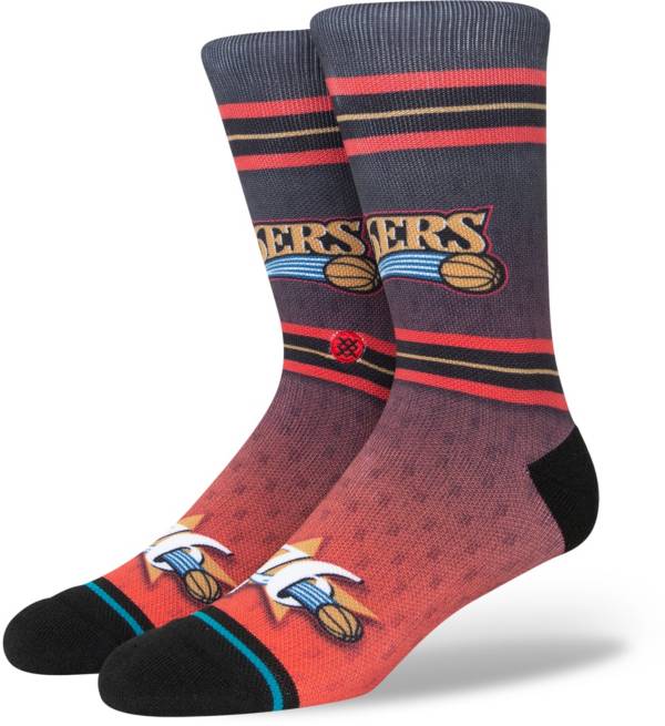 Stance Adult Philadelphia 76ers Fader Socks