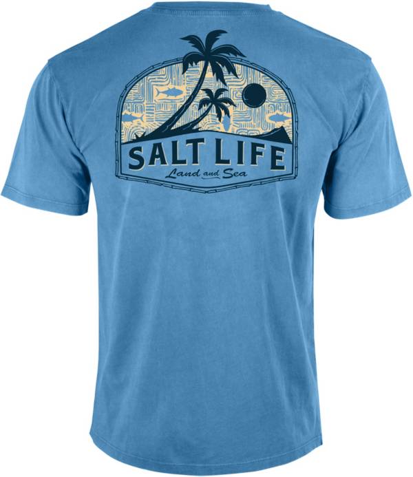 Salt Life Men's Land and Sea Short Sleeve T-Shirt