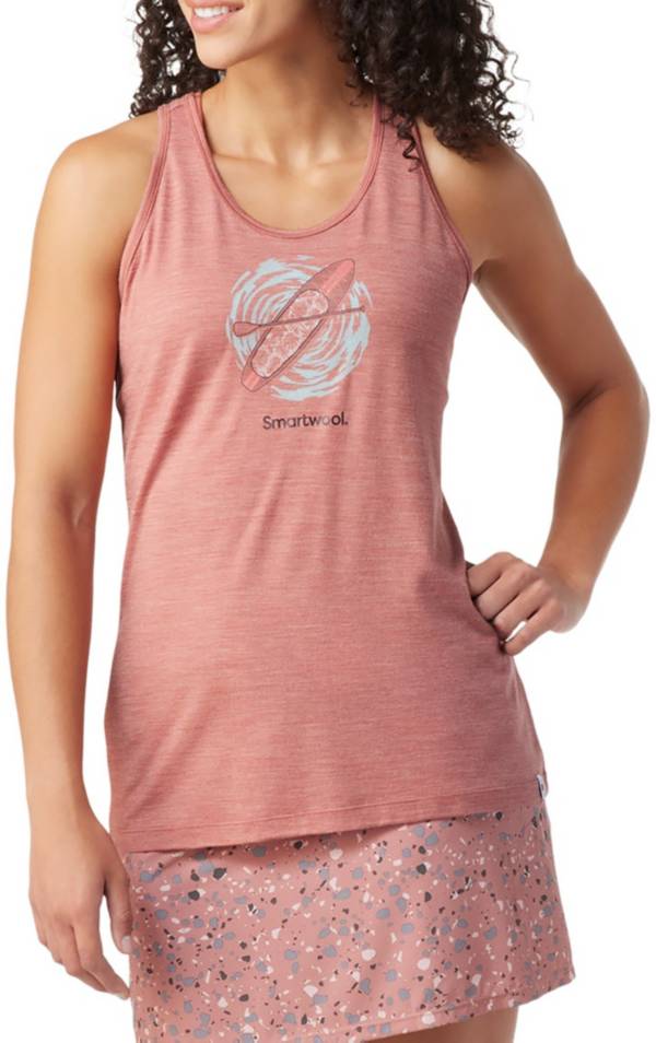 Smartwool Women's Merino Sport 150 Paddleboard Adventure Graphic Tank Top